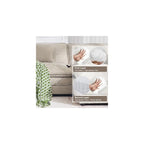KIVENJAJA 111.5" Chenille L-Shaped Modular Sectional Sofa, Light Camel