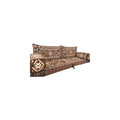 mysticalanatolia Arabic Majlis Sofa 75x27x4 inch for Living Room, Arabian Mattress Couches, Oriental Moroccan Diwan, Sectional Furniture, Bench Cushions, Loveseat, Floor Seating, Futon Sets